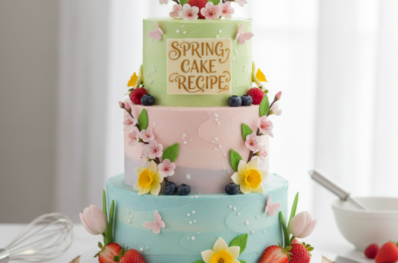 Spring Cake Recipe