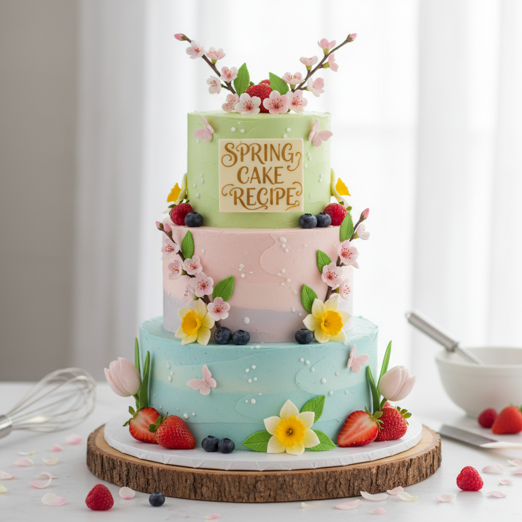 Spring Cake Recipe