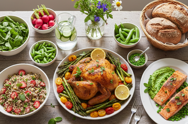 Healthy Spring Dinner Recipes