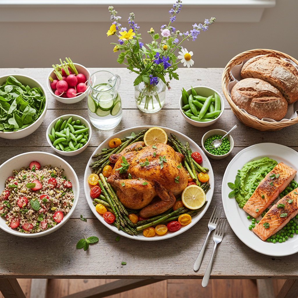 Healthy Spring Dinner Recipes