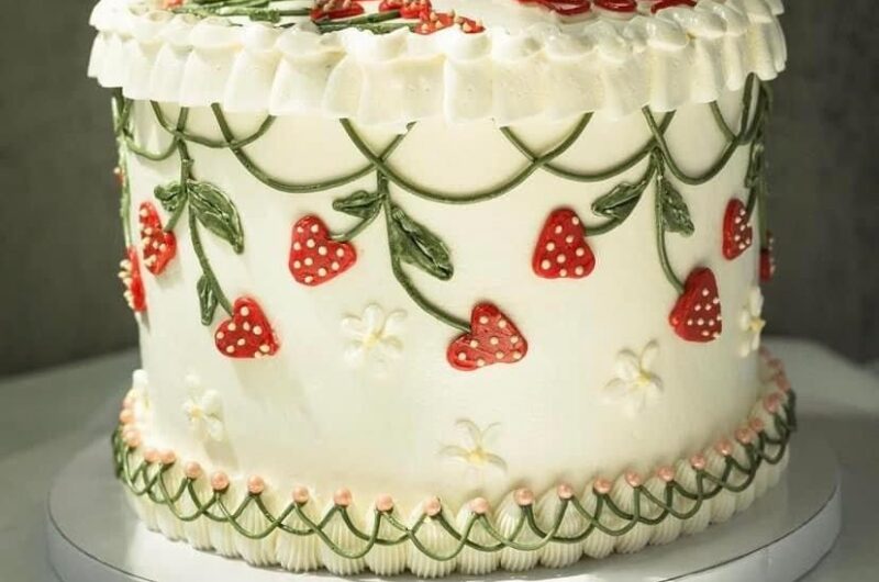 Spring Birthday Cake