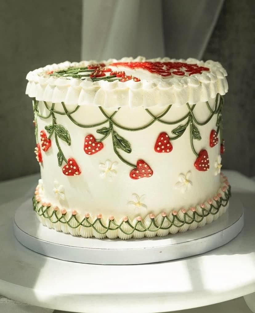 Spring Birthday Cake